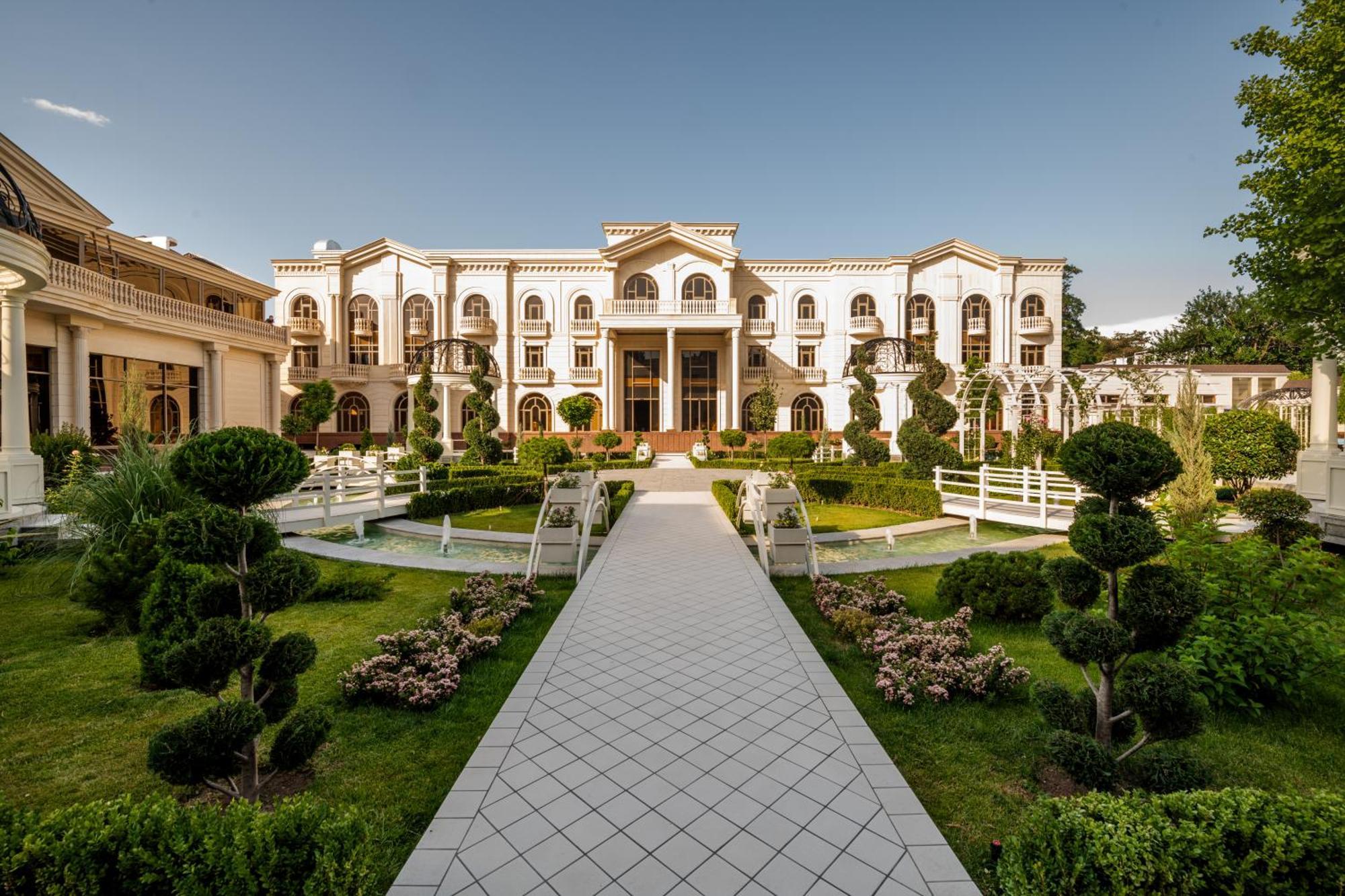 Zarafshon Parkside Hotel Samarkand Exterior foto